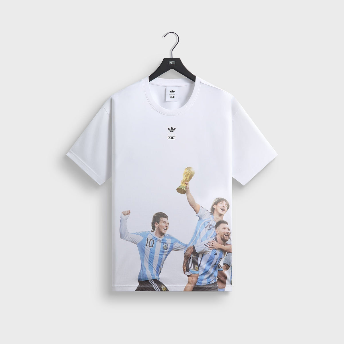 Kith & Messi for adidas Football World Cup Graphic Tee - White