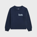Kith Kids Long Sleeve Quinn Tee - Nocturnal