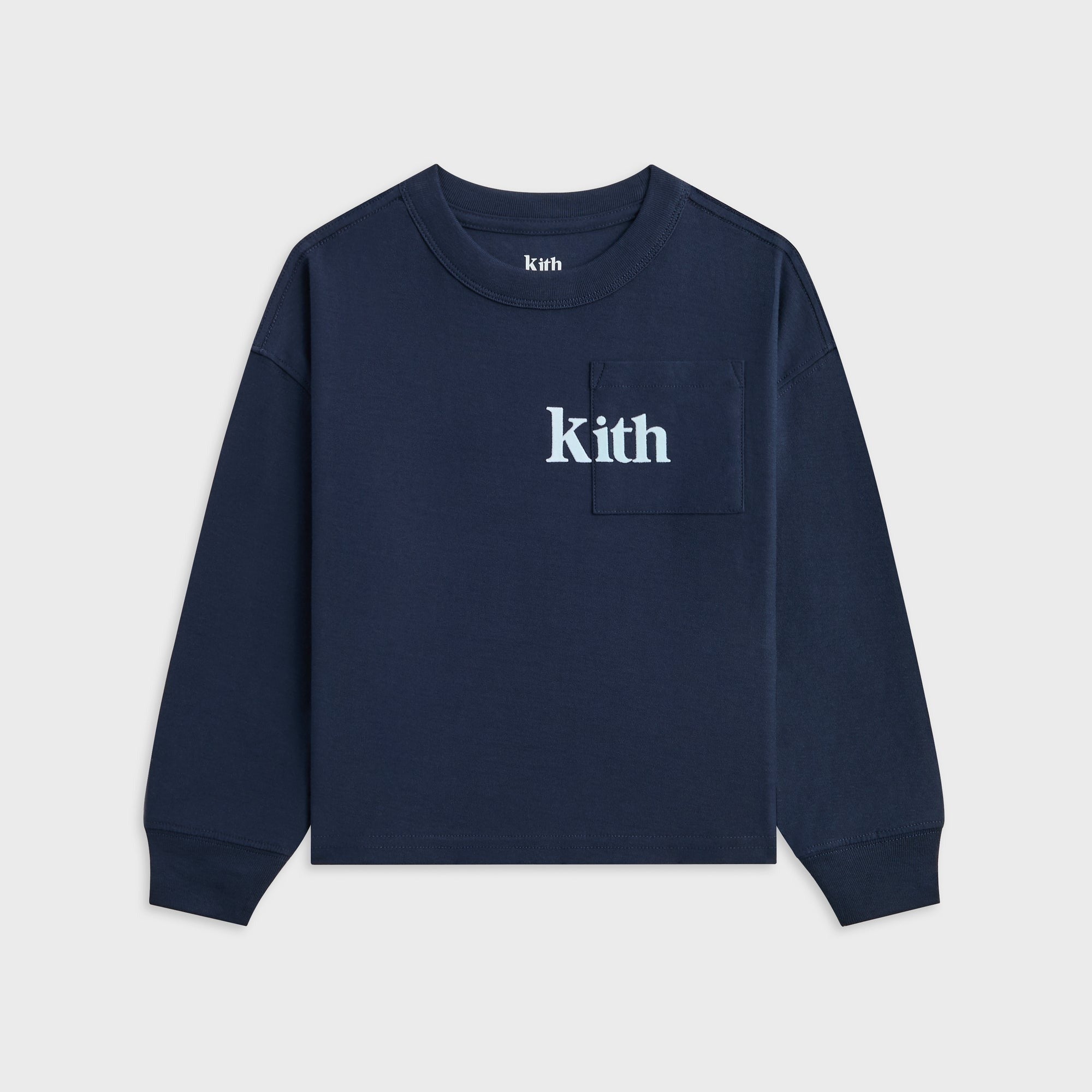 Kith Kids Long Sleeve Quinn Tee - Nocturnal