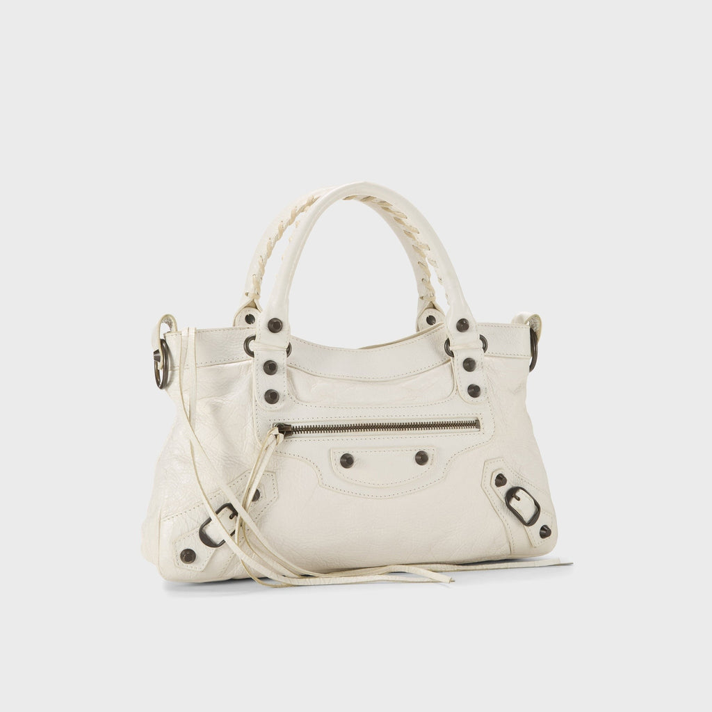 WGACA Balenciaga Agneau Classic First Bag - White