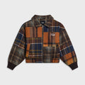 Kith Kids Patchwork Plaid Ellis Jacket - Kindling - PH