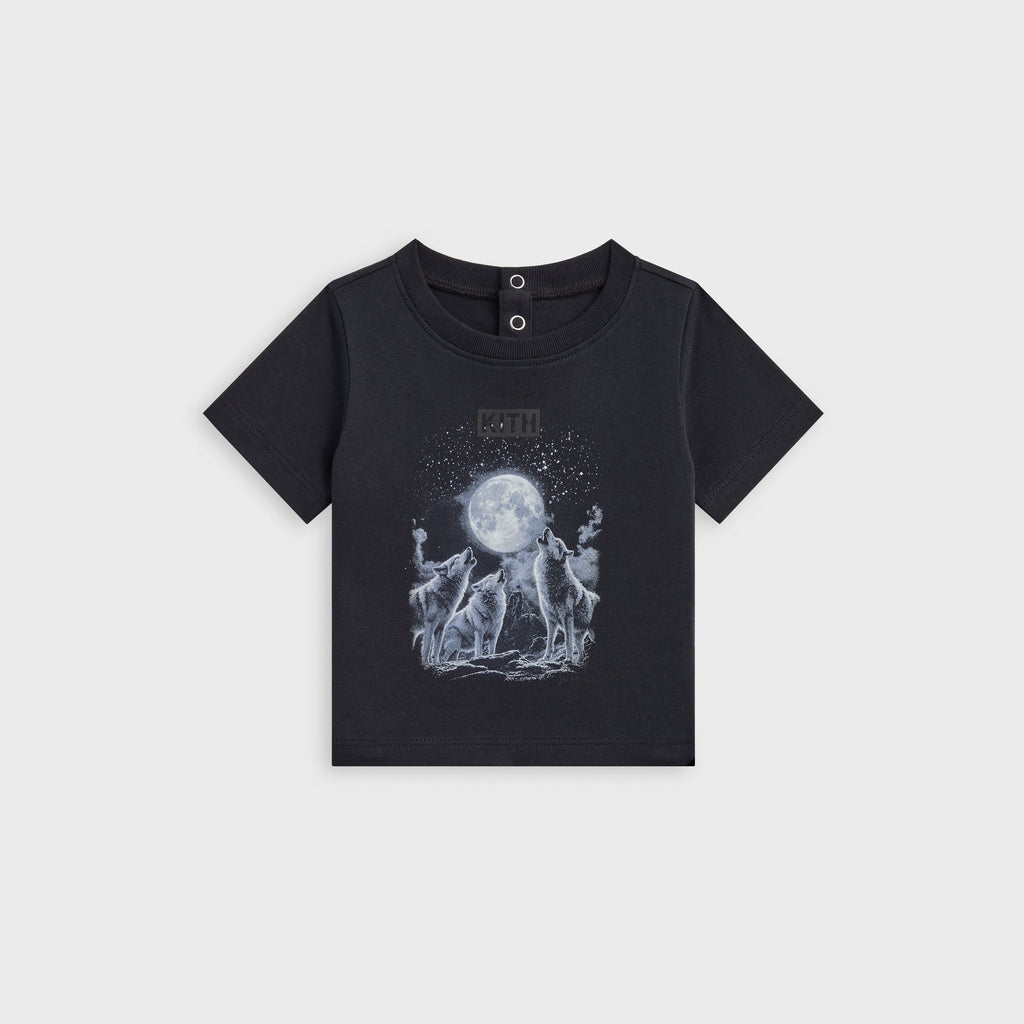 Kith Baby Coyote Short Sleeve Tee - Black