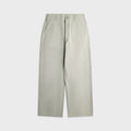 Maison Margiela Wide-Leg Paint Splattered Cotton Canvas Trouser - Gray