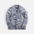 Stone Island Wool Nylon Yarn Cardigan - Bright Blue