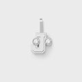 Greg Yuna Sÿlver Babÿ Umlaut Initial 'J' Pendant - Sterling Silver