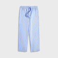 Tekla Poplin Pyjama Pants - Bassett Stripes