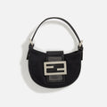 WGACA Fendi Jersey Mini Croissant - Black