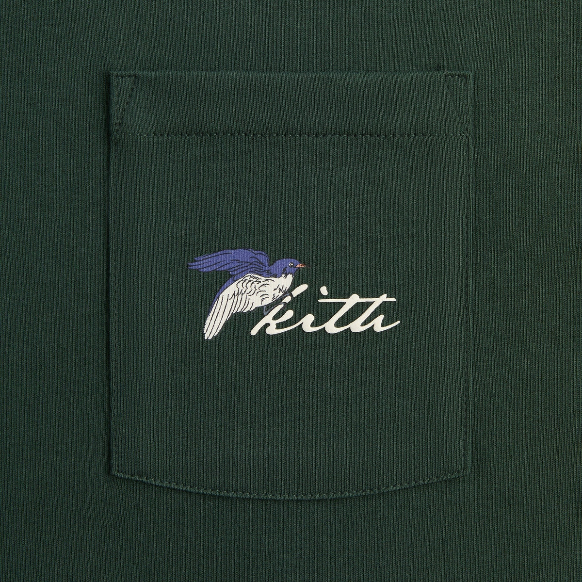 Kith Winter Tailbird Long Sleeve Pocket Tee - Stadium