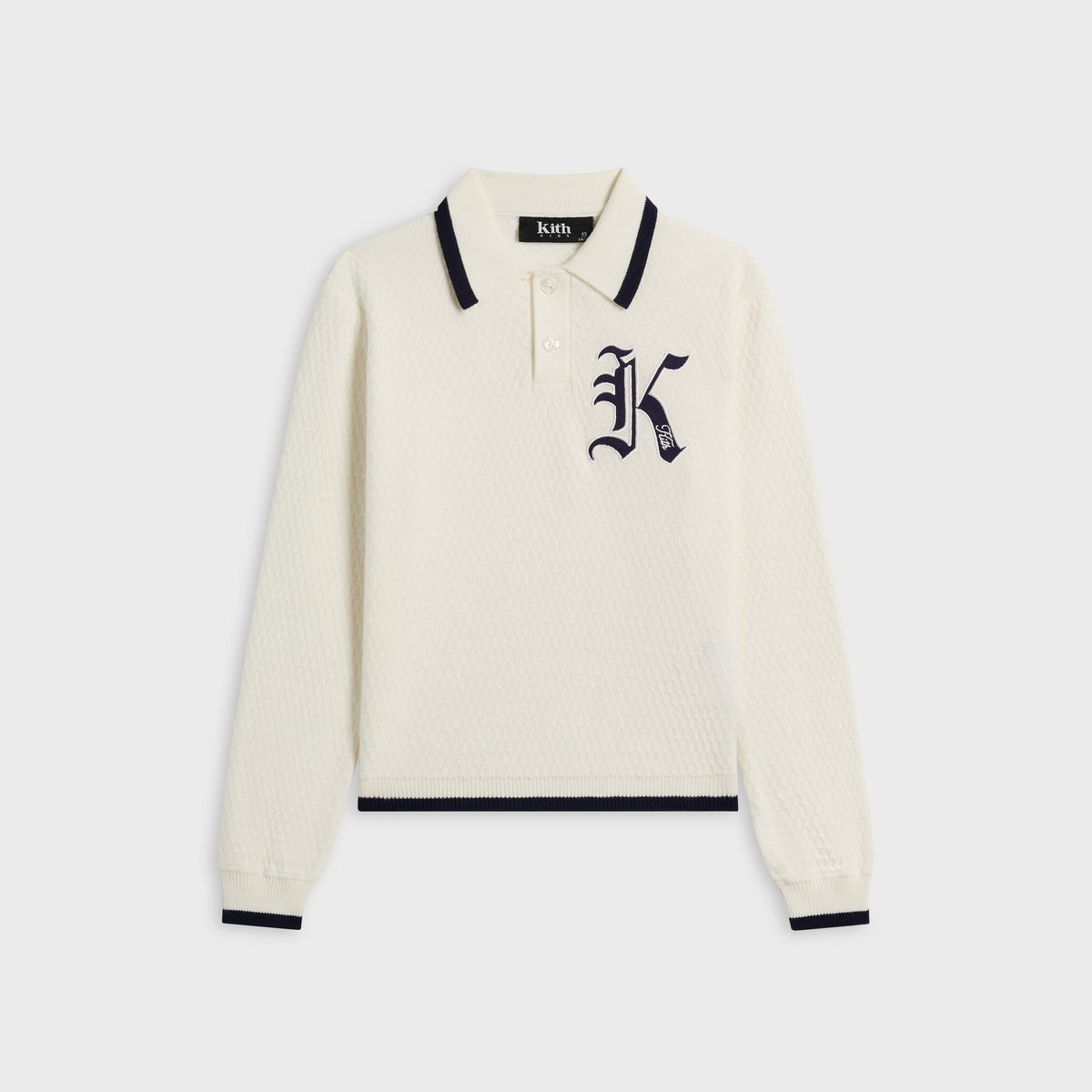 Kith Kids Tilden Long Sleeve Polo - Silk