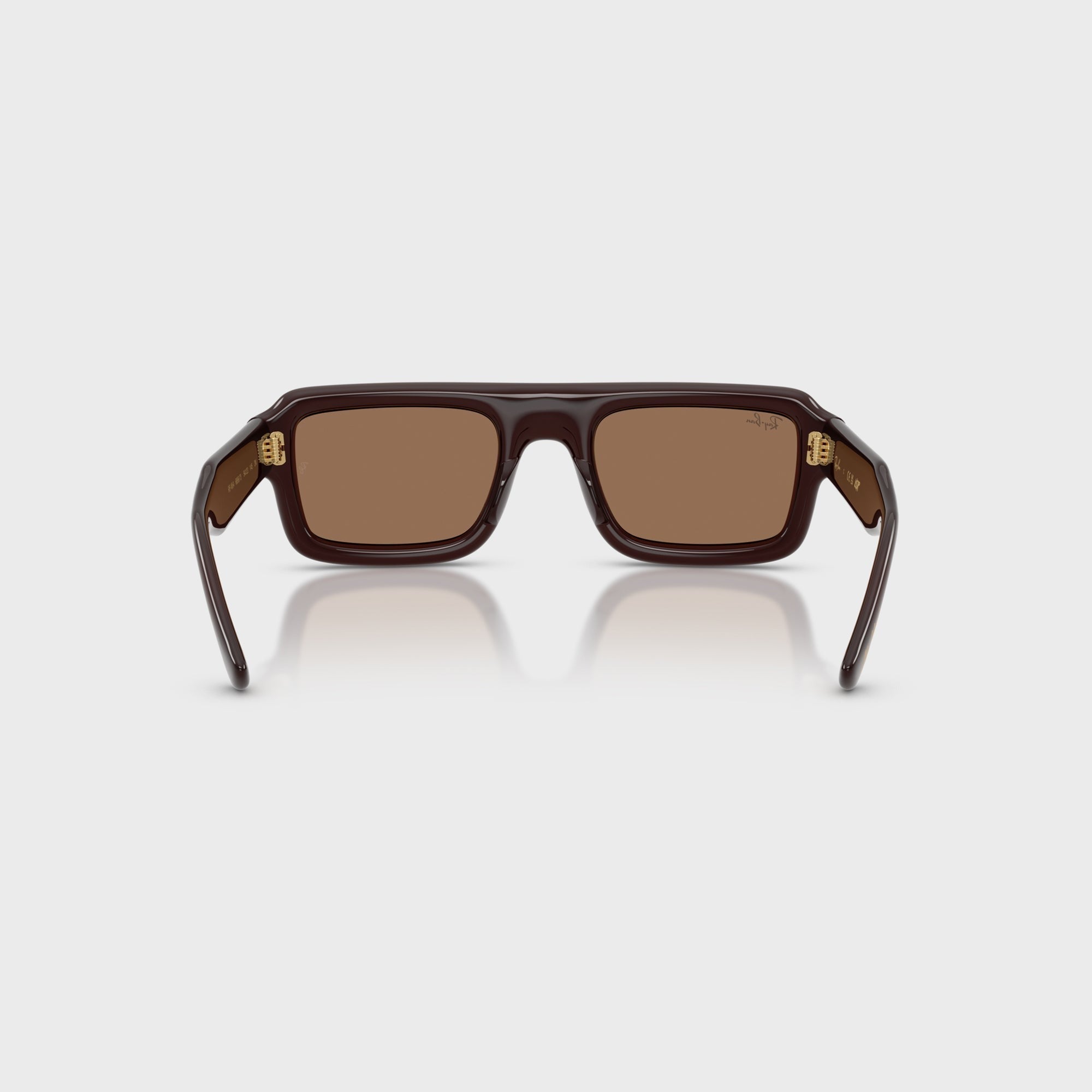 Ray-Ban x A$AP Rocky Flacko Puffer Sunglasses - Transparent Brown Frame / Brown Lens