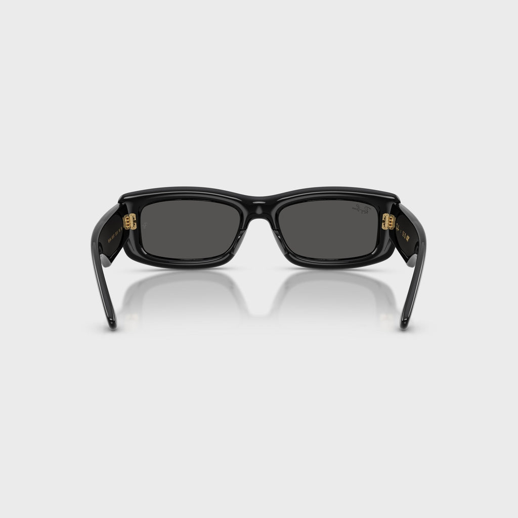 Ray-Ban x A$AP Rocky Kiliane Puffer Sunglasses - Black Frame / Dark Grey Lens