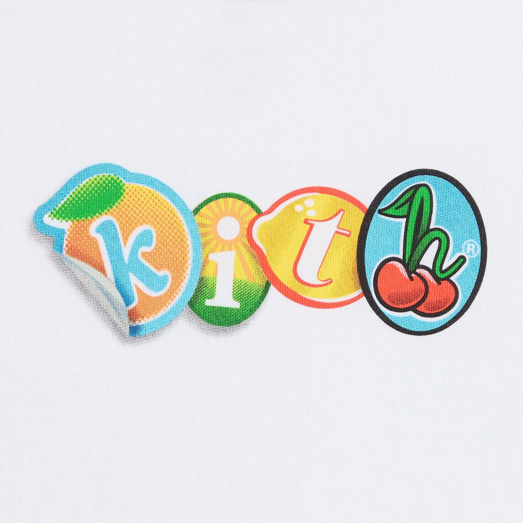 Kith Kids Stickers Graphic Mulberry II Tee - White