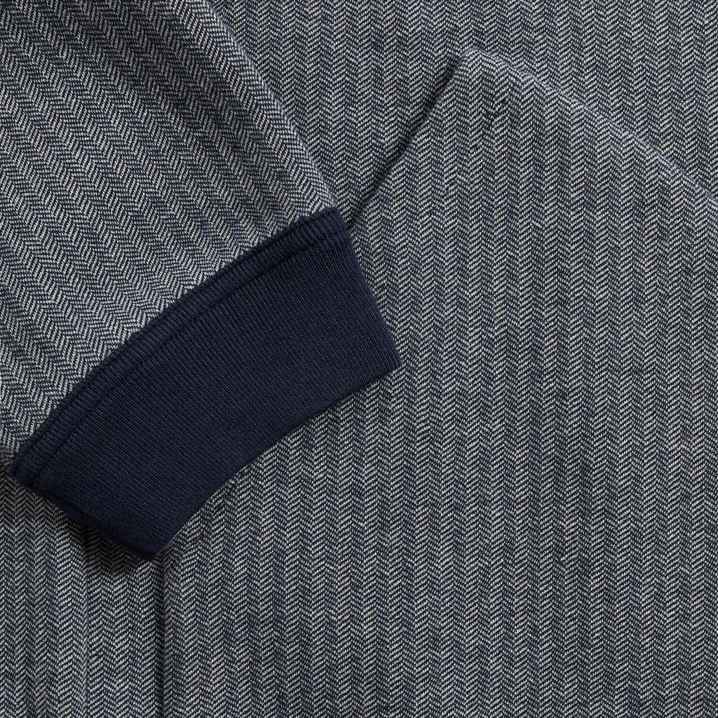 &Kin Reversible Double Face Williams V Hoodie - Nocturnal