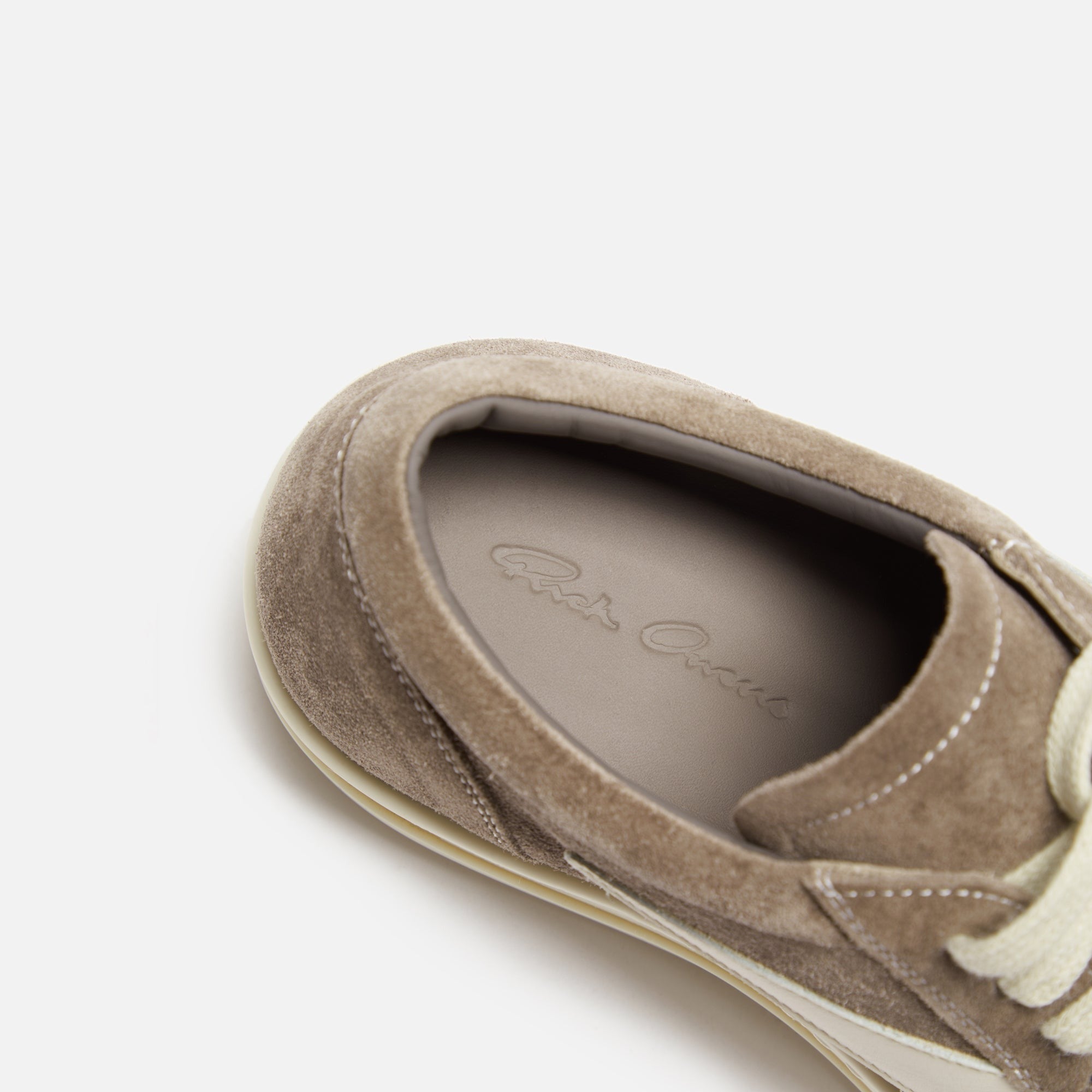 Rick Owens WMNS Vintage Sneakers - Dust / Milk / Milk