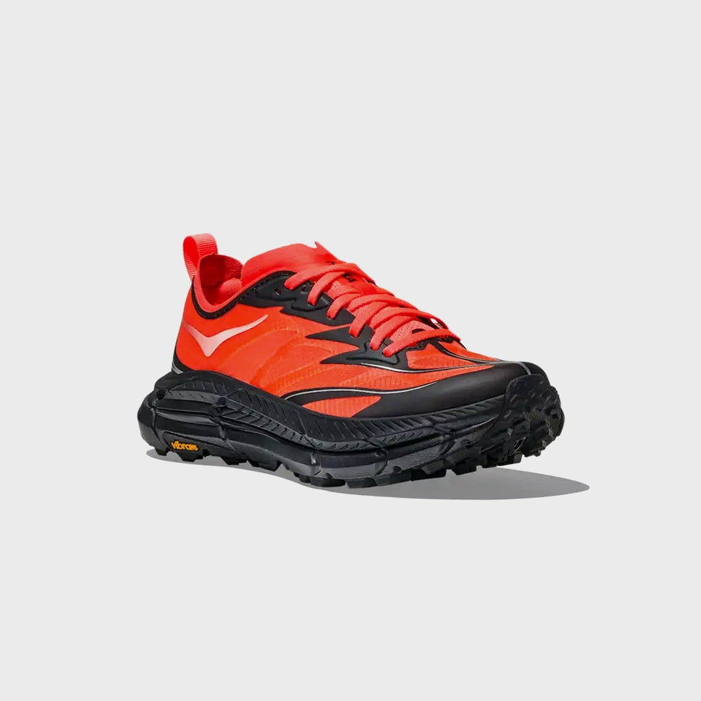 HOKA Mafate Speed 4 Lite - Neon Flame / Black