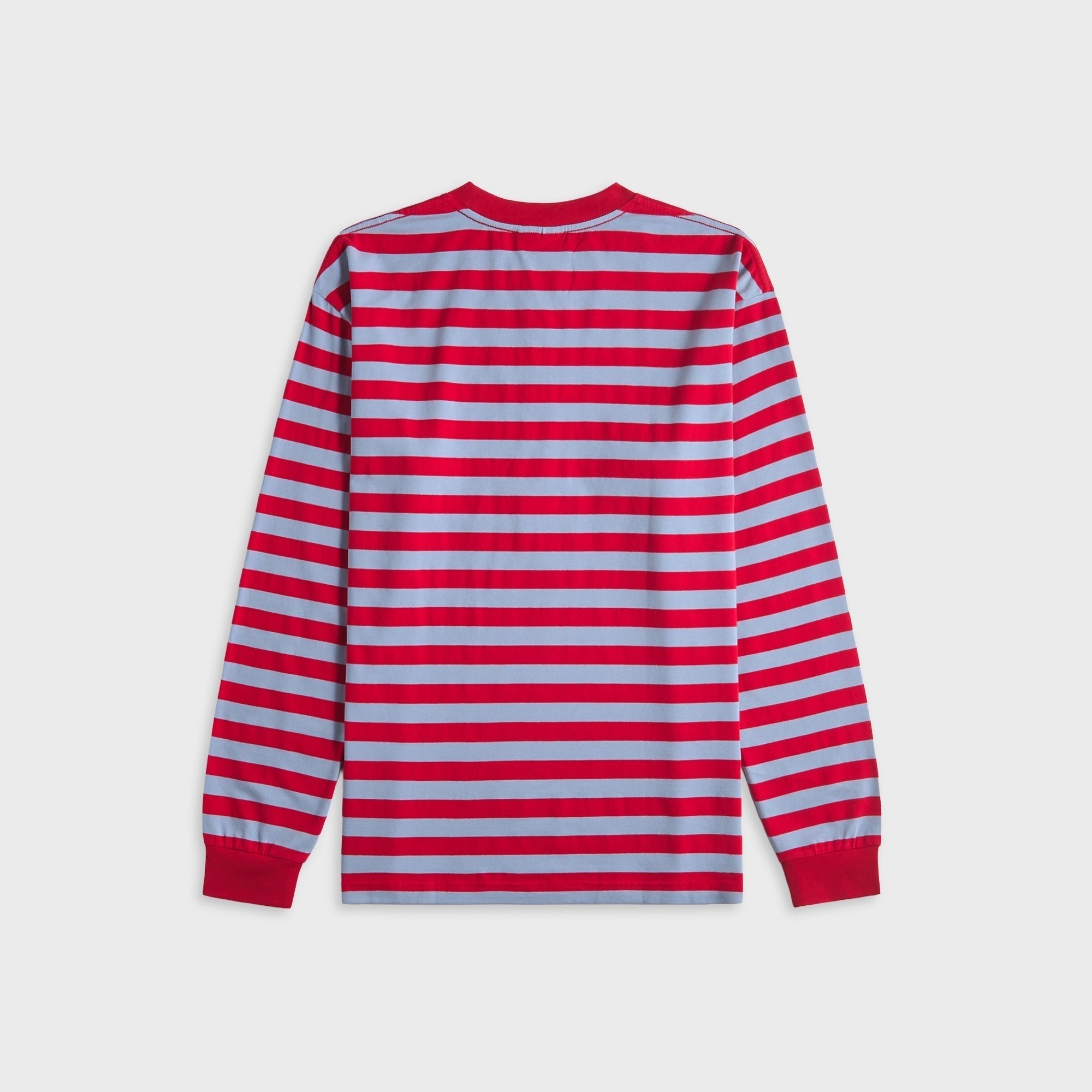 Metalwood Bulge Logo Long Sleeve Tee - Red / Purple
