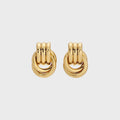 Heaven Mayhem Baby Knot Earring - Gold