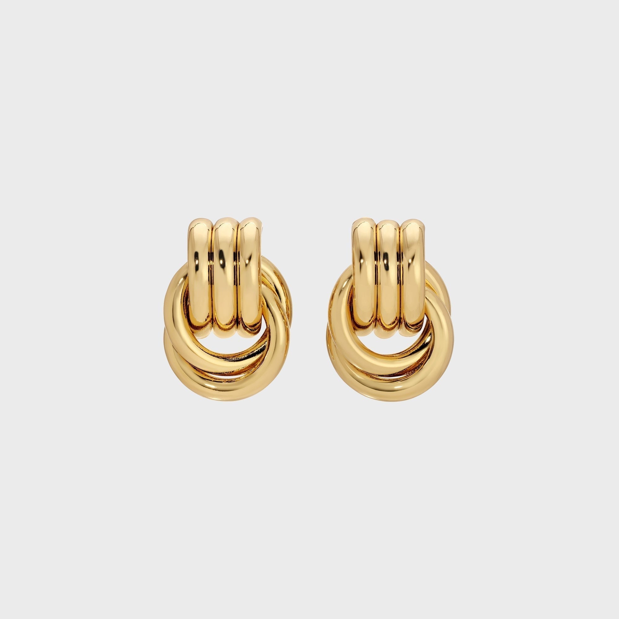 Heaven Mayhem Baby Knot Earring - Gold