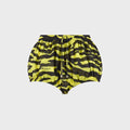 The Attico Zebra Short Pant - Yellow