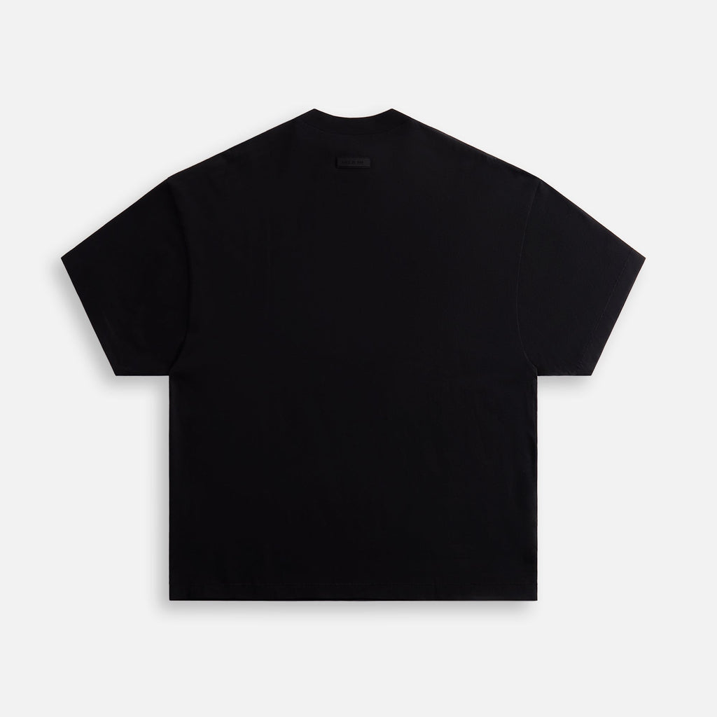 Essentials Crewneck Tee - Jet Black