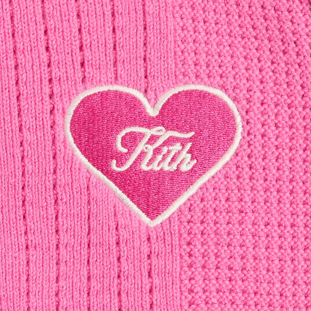 Kith Kids Teagen II Cropped Polo - Daphne
