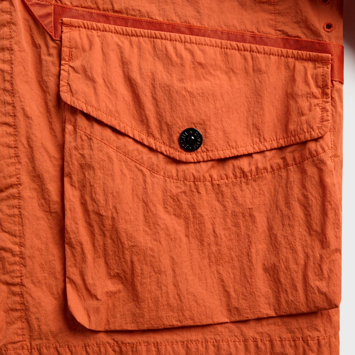 Stone Island Warp Rib Nylon-TC Coach Jacket - Burnt Orange