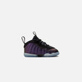 Nike TD Air Foamposite One - Black / Black / Varsity Purple