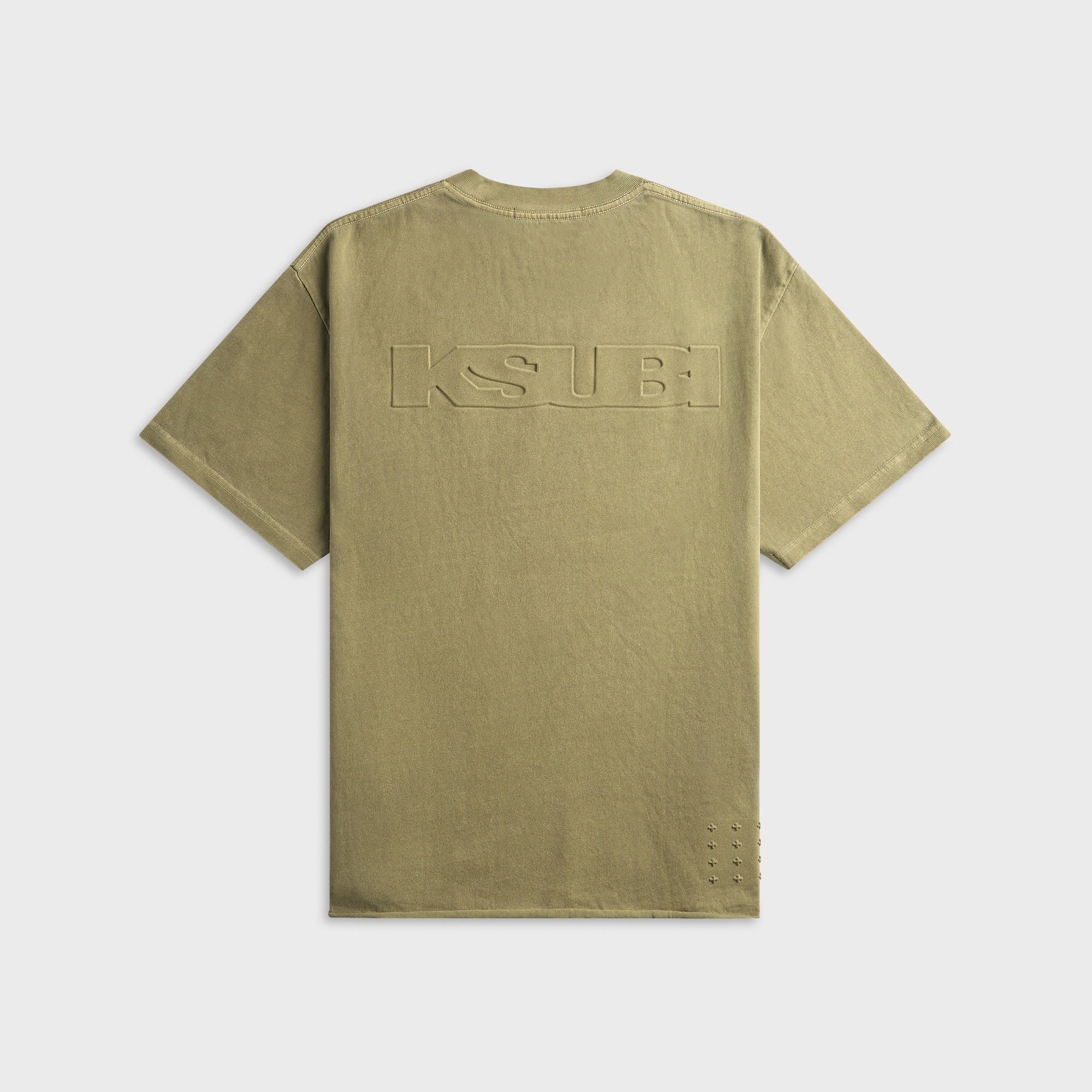 Ksubi Intruder Ekcess Militant Short Sleeve Tee - Khaki