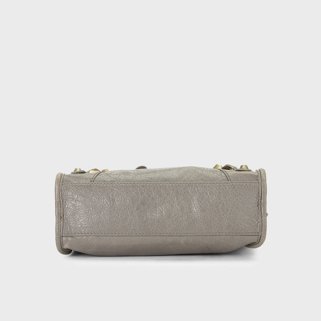 WGACA Balenciaga Agneau Giant 12 City Mini Bag - Grey
