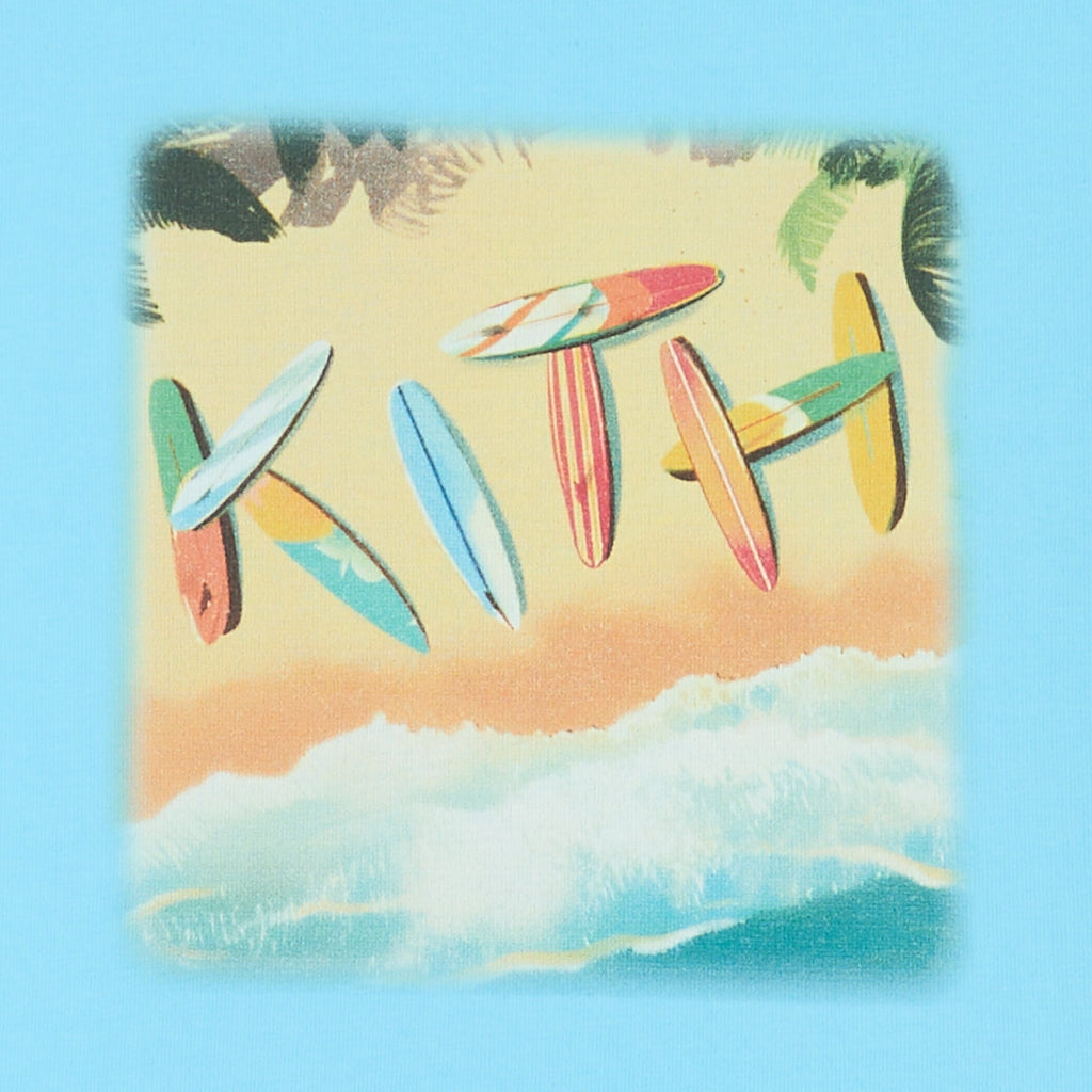Kith Kids Surfboard Graphic Tee - Aragonite