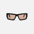 Port Tanger Sabea Frames Acetate - Black / Amber Lens
