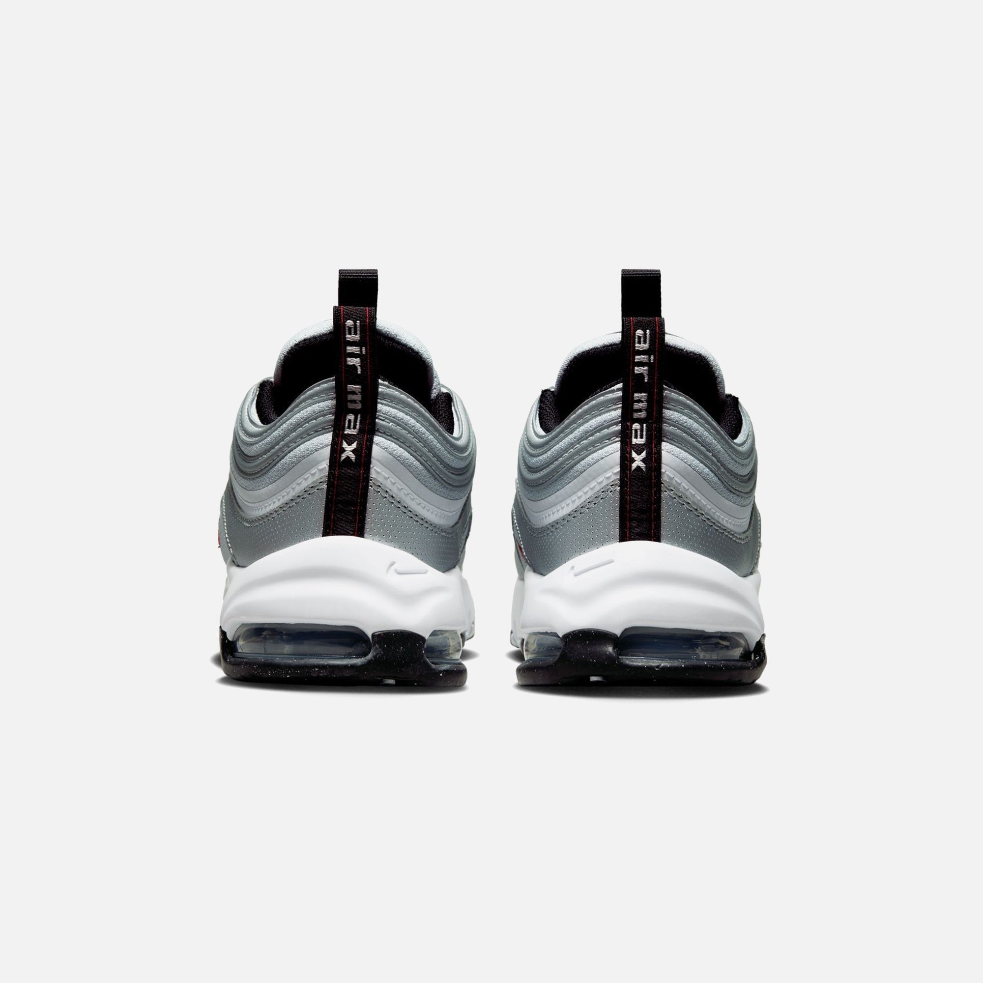 Nike Pre-School Air Max 97 - Metallic Silver / Varsity Red / White / Black