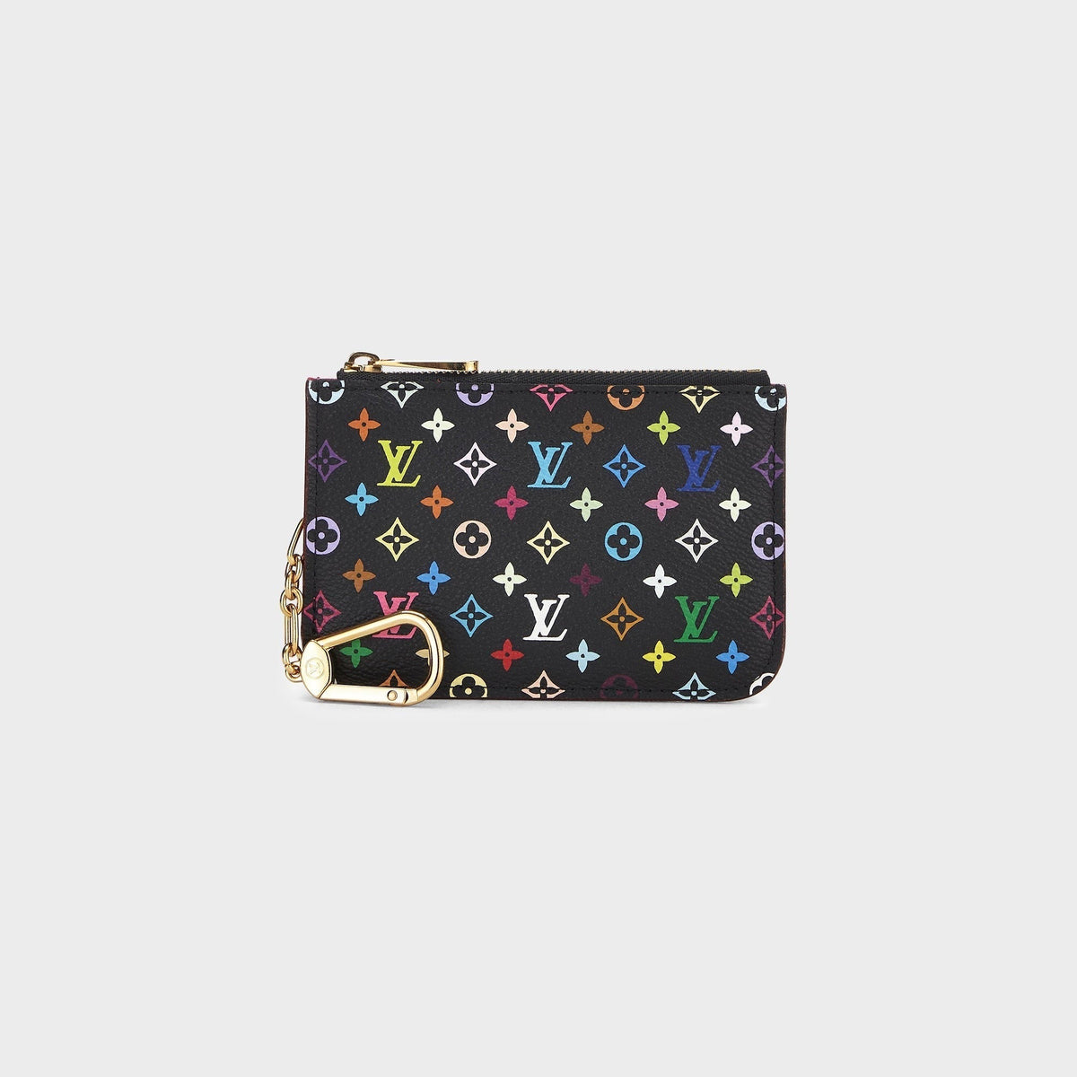 WGACA Louis Vuitton x Takashi Murakami Multi Key Pouch - Black