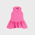 Kith Kids Textured Monogram Adira Dress - Electra