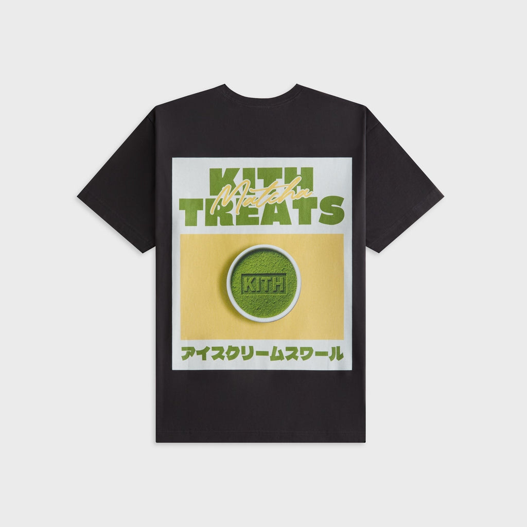 Kith Treats Matcha Poster Tee - Black