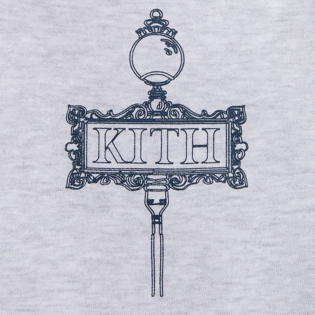 Kith Kids Logo Nelson Short - Light Heather Grey