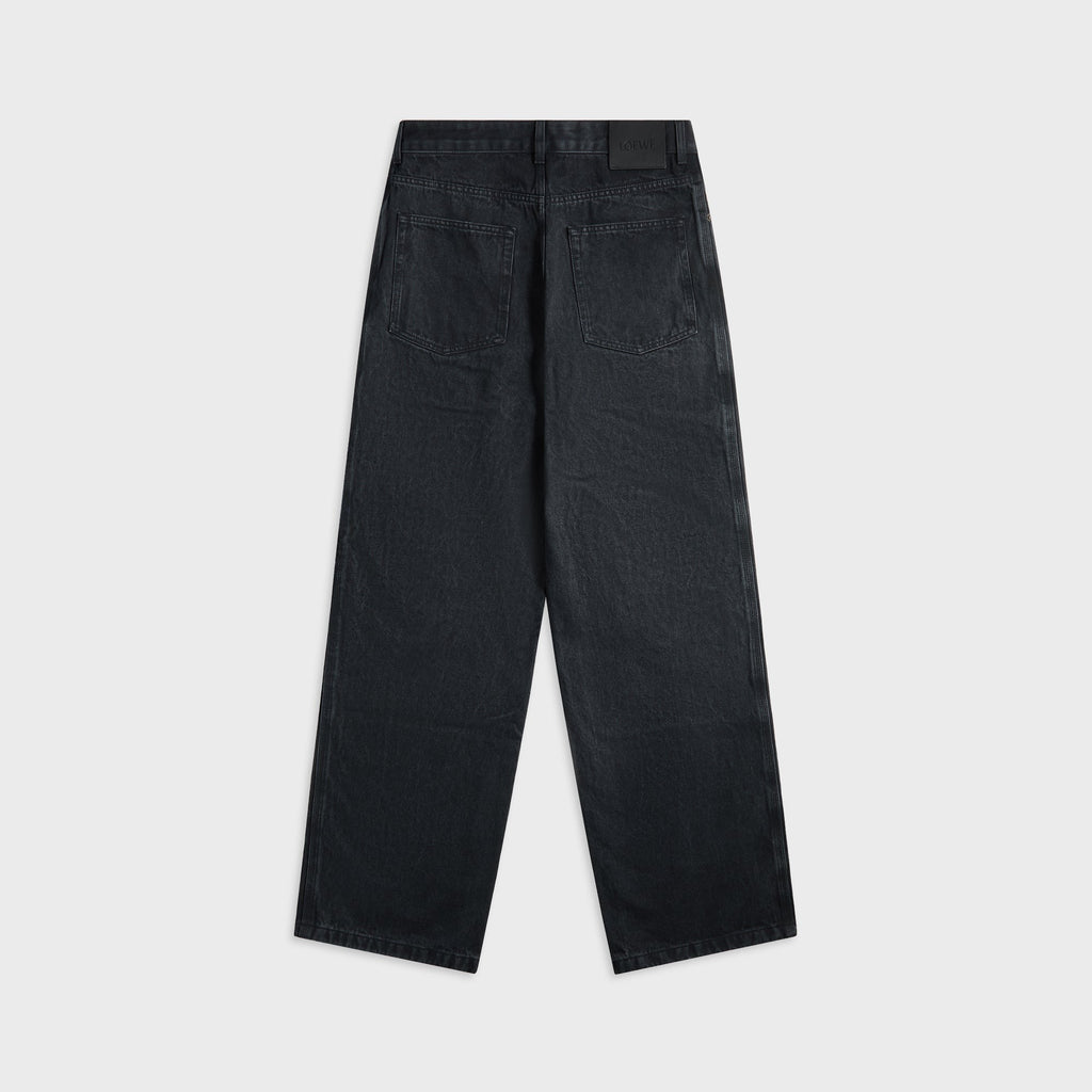 Loewe Anagram Baggy Jeans - Black