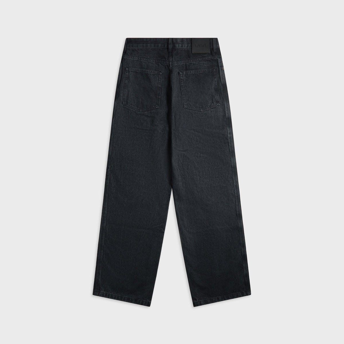 Loewe Anagram Baggy Jeans - Black