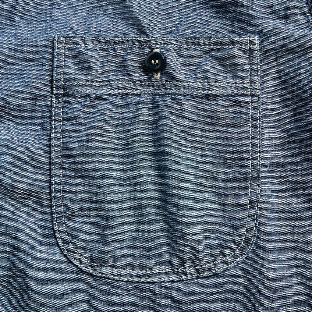 orSLOW 105 Relax Fit Work Shirt - Chambray