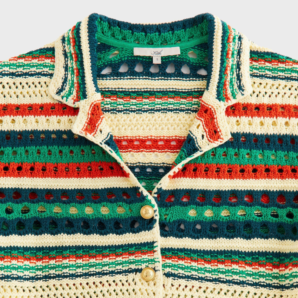 Kith Women Elena II Eyelet Crochet Shirt - Spirited