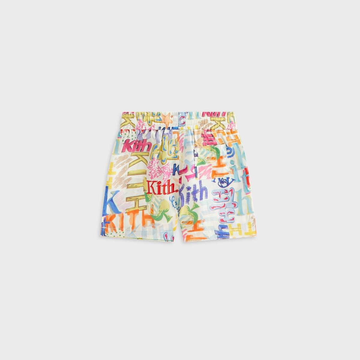 Kith Baby Sketched Monogram Thompson Camp Short - Silk