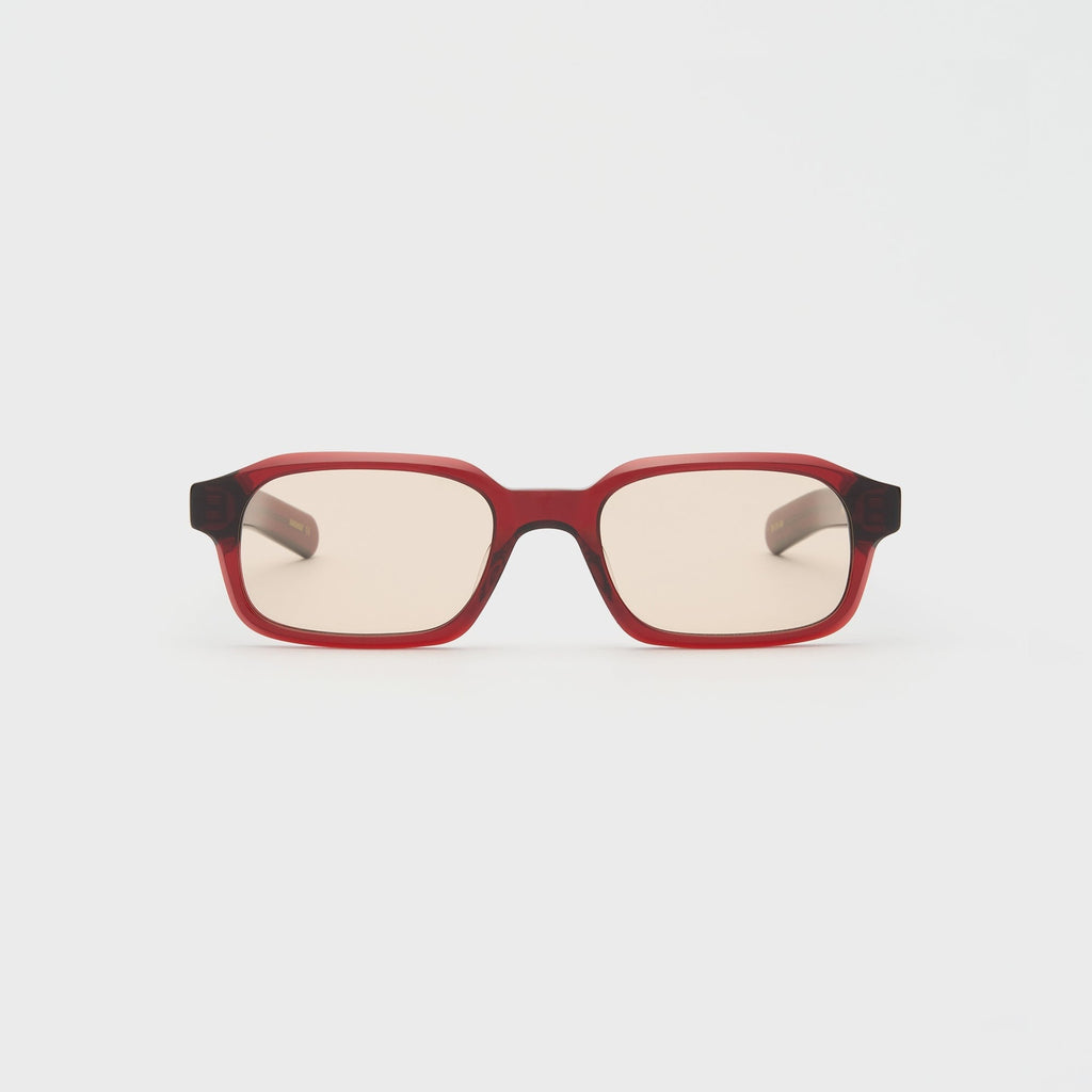 Flatlist Hanky - Crystal Burgundy / Peach Lens