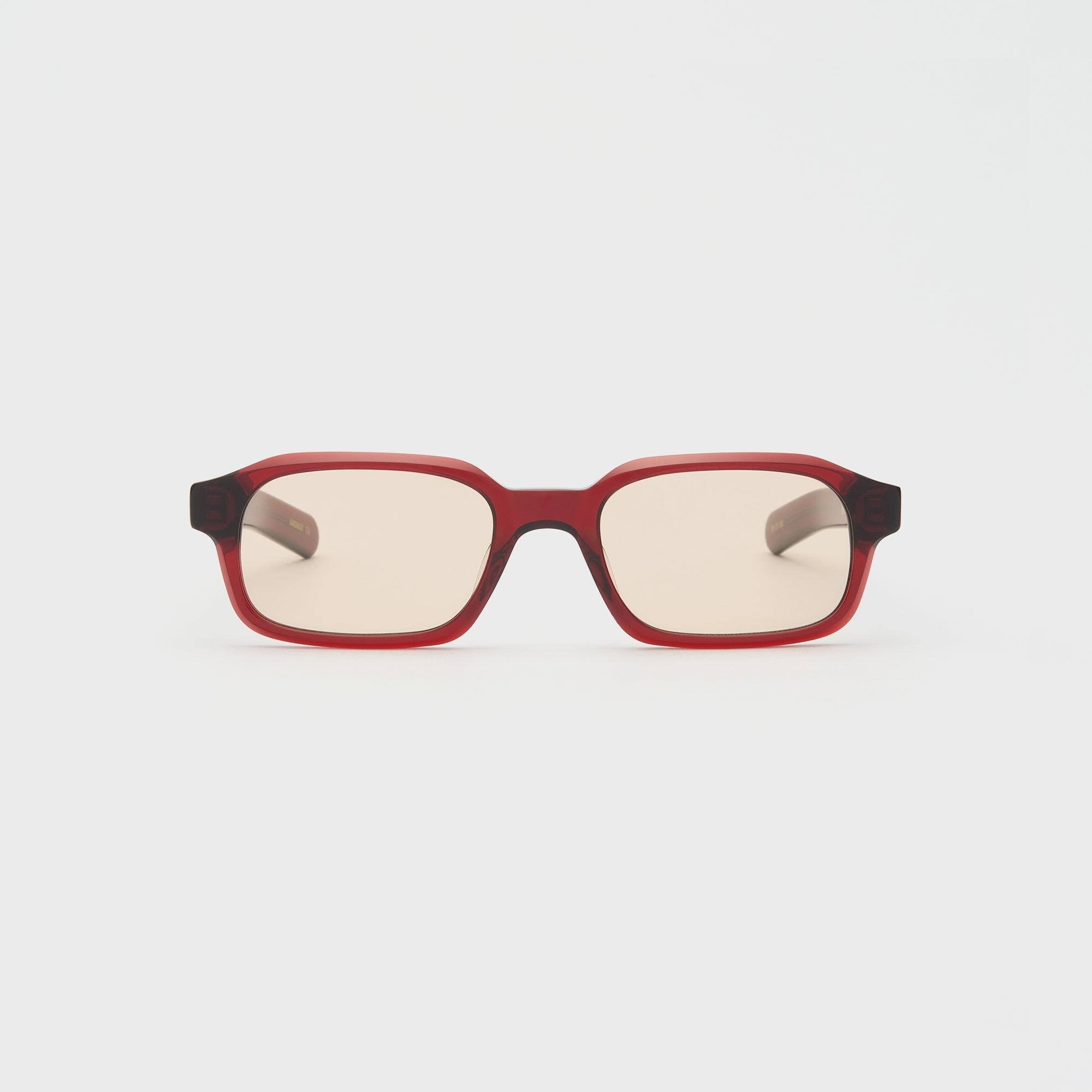 Flatlist Hanky - Crystal Burgundy / Peach Lens