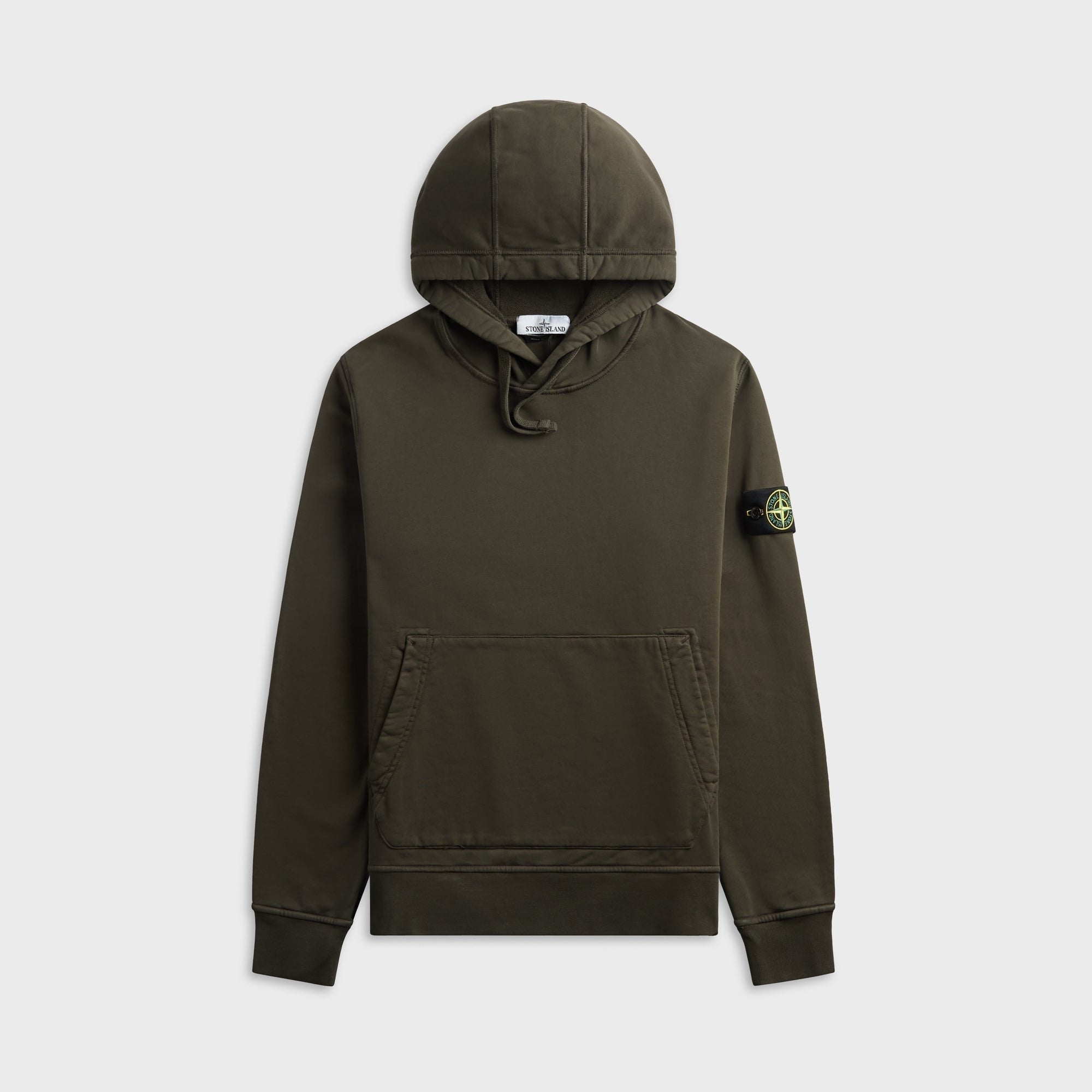 Stone Island Organic Cotton Fleece - Coal Grey