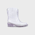 Melissa Mini Kids Texas Boot - Clear