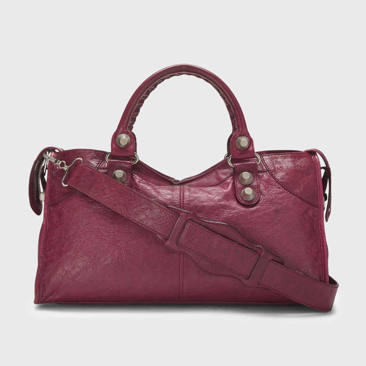 WGACA Balenciaga Agneau Giant 21 Part Time Bag - Red