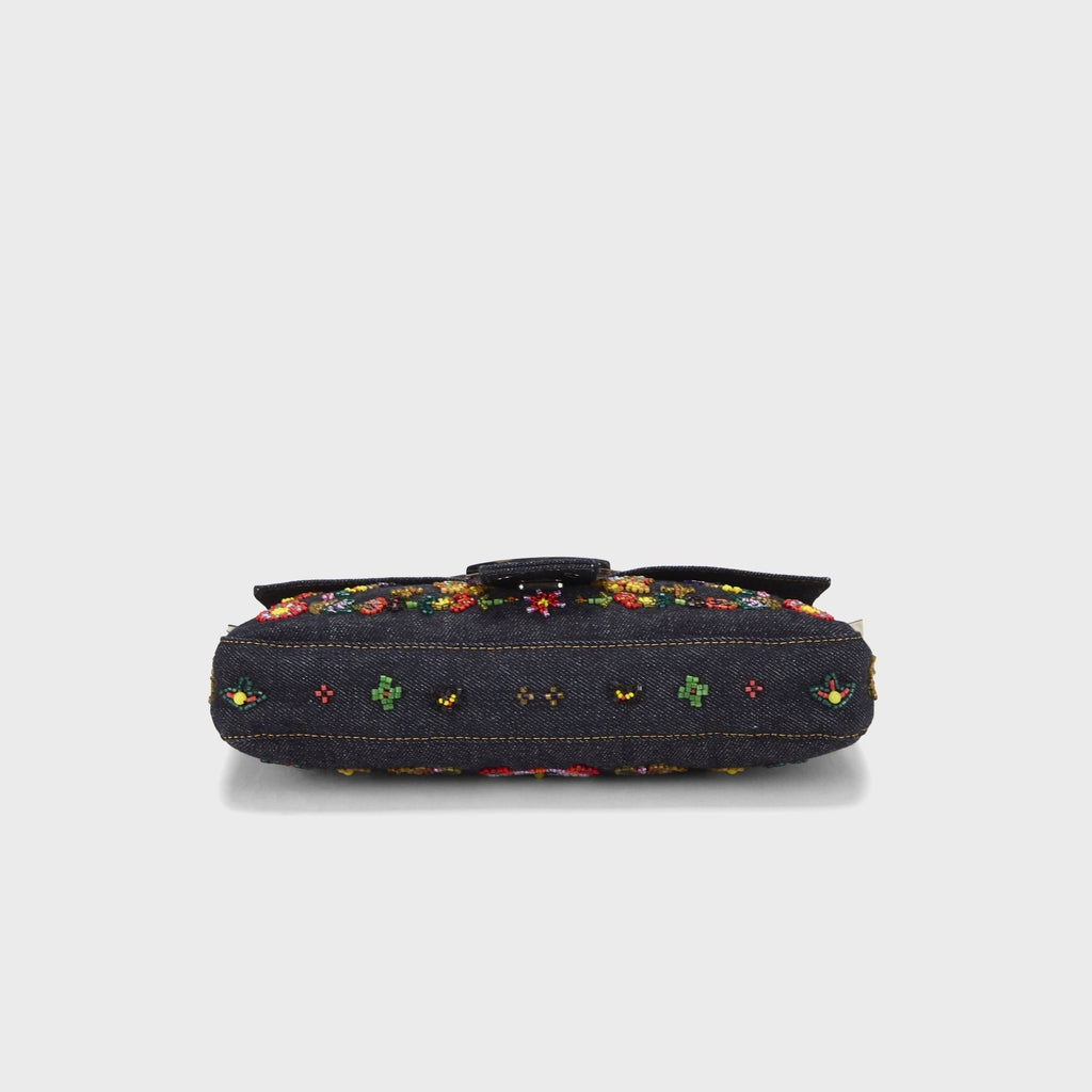 WGACA Fendi Denim Baguette - Navy