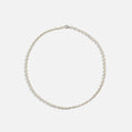 Greg Yuna Thin Umlaut Link Necklace - Silver