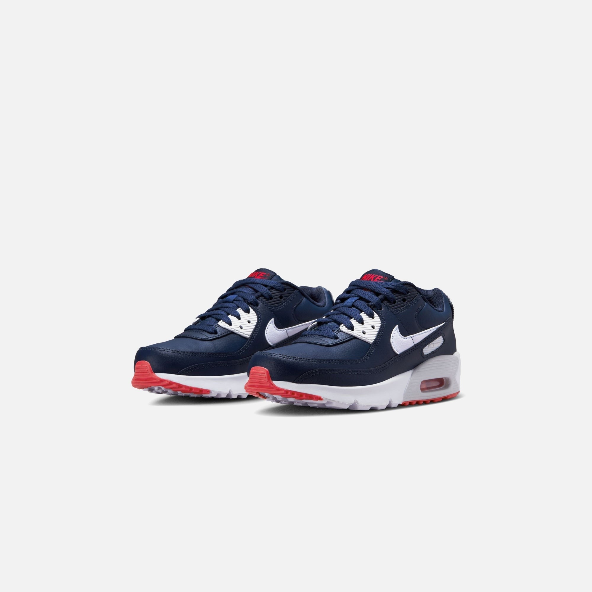 Nike GS Air Max 90 Ltr - Obsidian / White / Midnight Navy