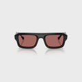 Ray-Ban x A$AP Rocky Flacko Puffer Sunglasses - Black Frame / Violet Lens